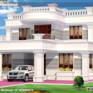 House front design  new house design duplex house design Model No - 0821