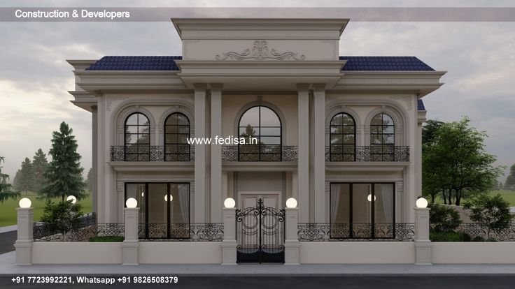 Luxury house house design modern house design -Model No - 0824