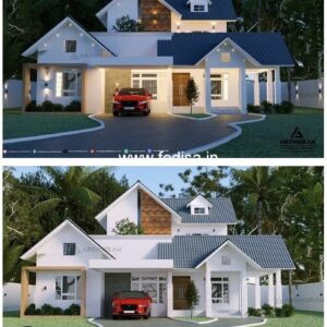 House front design new house design duplex house design Model No - 0827
