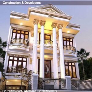 House front design  new house design duplex house design Model No - 0829