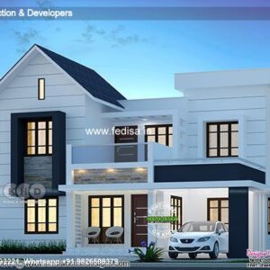 Bungalow house design most expensive house contemporary house Model No - 0828