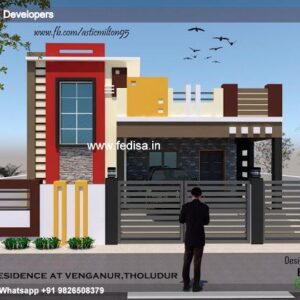 House front design new house design duplex house design Model No - 0833