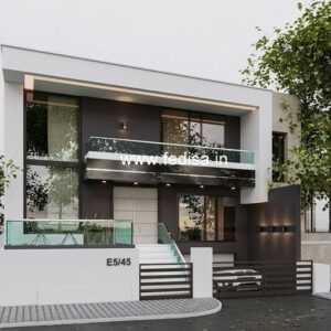 Luxury house house design modern house design -Model No - 0834