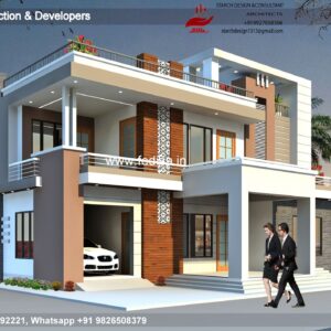 Luxury house house design modern house design -Model No - 0835