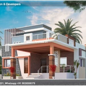 House front design  new house design duplex house design Model No - 0842