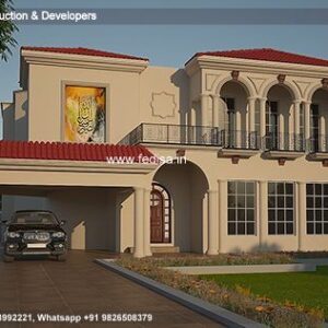 House front design  new house design duplex house design Model No - 0842