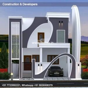 Luxury house house design modern house design -Model No - 0844