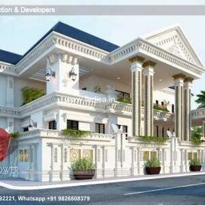 Luxury house house design modern house design -Model No - 0843