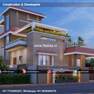 Luxury house house design modern house design -Model No - 0845