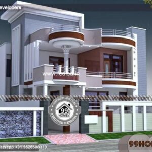 House front design  new house design duplex house design Model No - 0852