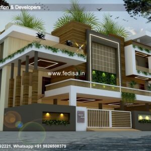 House front design  new house design duplex house design Model No - 0855
