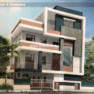 House front design new house design duplex house design Model No - 0856