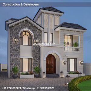 House front design new house design duplex house design Model No - 0857