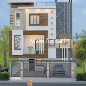 House front design  new house design duplex house design Model No - 0858
