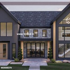 House front design  new house design duplex house design Model No - 0860