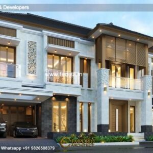 House front design  new house design duplex house design Model No - 0864