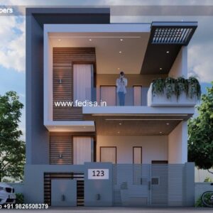 House front design new house design duplex house design Model No - 0866