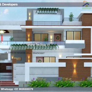 Luxury house house design modern house design -Model No - 0865
