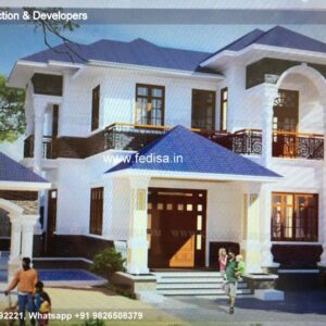 House front design  new house design duplex house design Model No - 0869