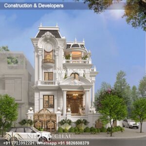 House front design  new house design duplex house design Model No - 0870