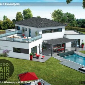 Luxury house house design modern house design -Model No - 0872
