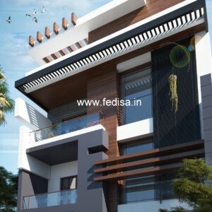 House front design  new house design duplex house design Model No - 0878