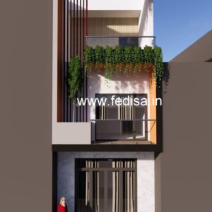 House front design  new house design duplex house design Model No - 0883