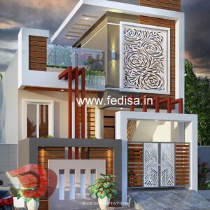House front design new house design duplex house design Model No - 0886