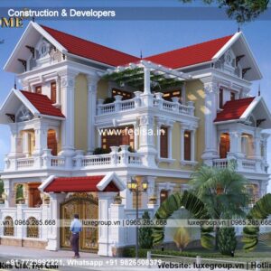 Luxury house house design modern house design -Model No - 0887