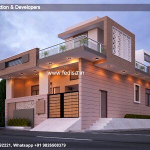 House front design new house design duplex house design Model No - 0887