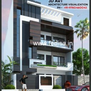 House front design  new house design duplex house design Model No - 0889