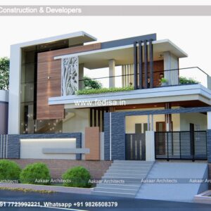House front design new house design duplex house design Model No - 0897