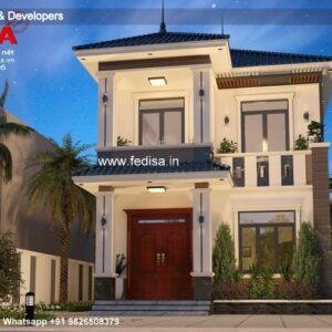 House front design new house design duplex house design Model No - 0897
