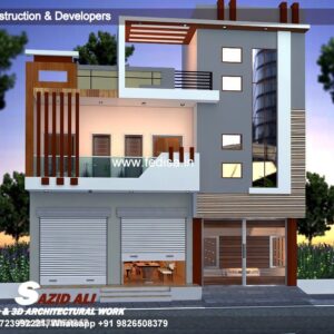 House front design new house design duplex house design Model No - 0900
