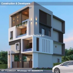 House front design  new house design duplex house design Model No - 0906