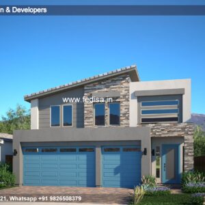 House front design  new house design duplex house design Model No - 0910
