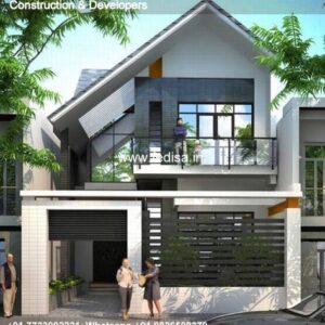 Luxury house house design modern house design -Model No - 0909
